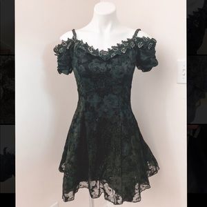 Zum Zum Vintage 80’s 90’s Black Dress